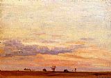 Gustave Caillebotte Famous Paintings - The Briard Plain